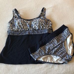Lands End tankini 12p
